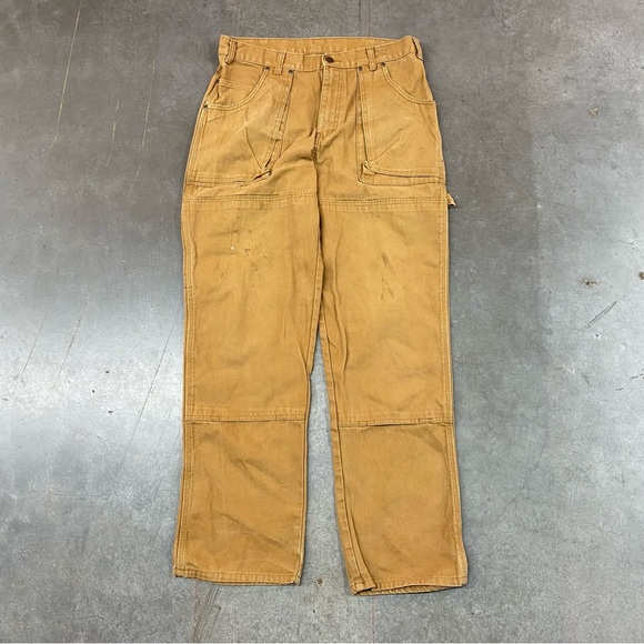 Dickies Other - Dickies Double Knee Work Pants Brown Carpenter Workwear 34x32